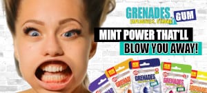 FREE Grenades Gum Sample