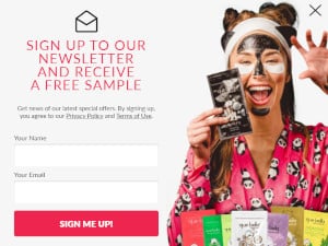 FREE Que Bella Beauty Face Mask Sample