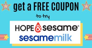Hope & Sesame Sesamemilk