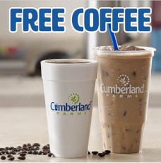 FREE Coffee at Cumberland Farms