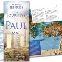 The Journeys of Paul Map