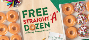 FREE Doughnut and Coffee for Teachers at Krispy Kreme