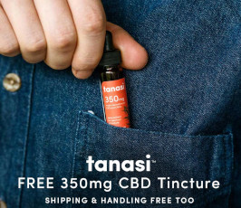 FREE Tanasi CBD Tincture Sample