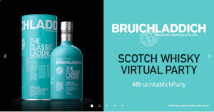 FREE Bruichladdich Scotch Whisky Virtual Party Pack