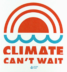 FREE Climate Cant Wait Sticker