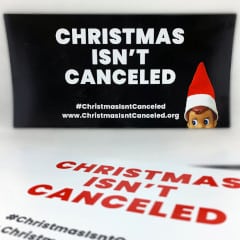 FREE Christmas Isnt Canceled Magnet