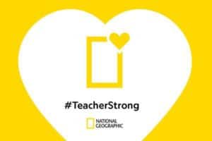 FREE National Geographic #TeacherStrong Sticker