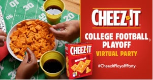 Free Cheez-It College Football Playoff Virtual Party​ Kit