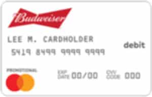 FREE Virtual Debit Card from Budweiser