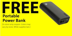 FREE Portable Power Bank