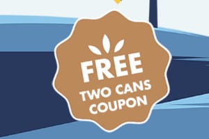 2 FREE Cans of Natures Logic Cat Food