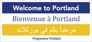 Welcome to Portland Sticker