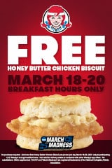 FREE Honey Butter Chicken Biscuit