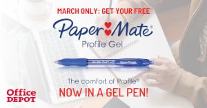 Papermate Profile Gel Pen
