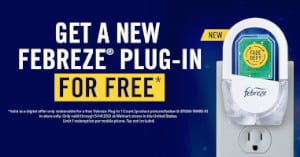 FREE Febreze Plug-In at Walmart