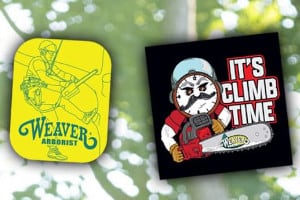 FREE Weaver Arborist Stickers