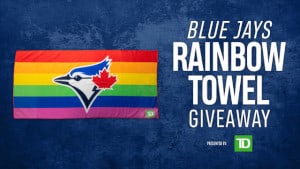 Blue Jays Rainbow Towel