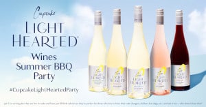 Cupcake LightHearted Wines Summer BBQ Party Pack