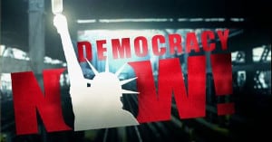 FREE Democracy Now Sticker