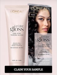FREE LOreal Paris Le Color Gloss In-Shower Toning Gloss Sample
