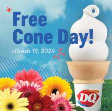 FREE Cone Day Dairy Queen 2024