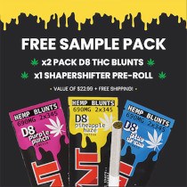 FREE DVNT Hemp Blunts Sample Pack