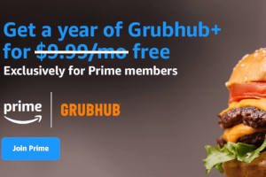 FREE Grubhub+ Membership
