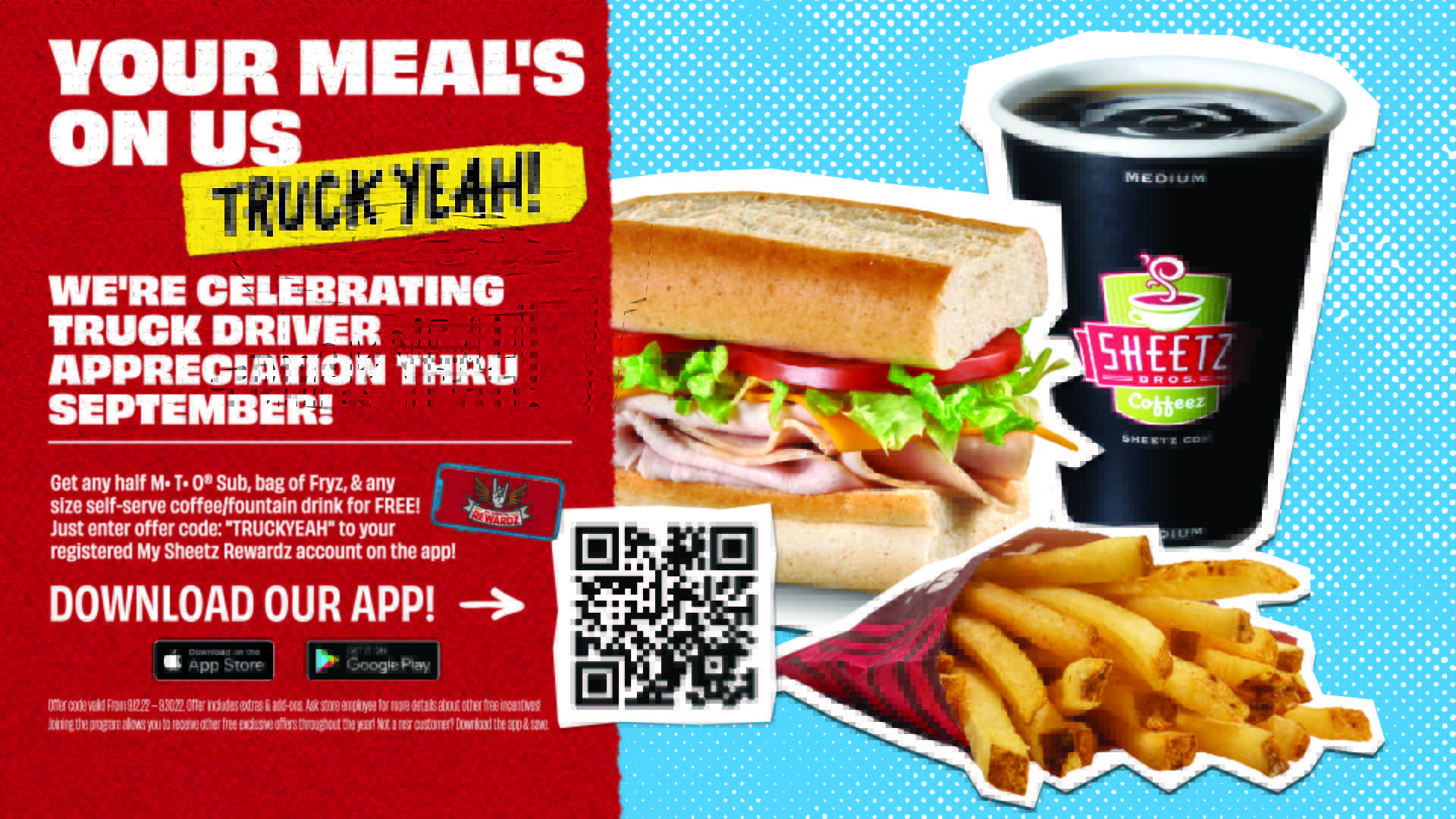 FREE Sub, Fries, and Drink at Sheetz Stores I Crave Freebies