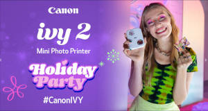 FREE Canon IVY 2 Mini Photo Printer Holiday Party