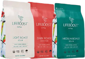 FREE LifeBoost Coffee Sample