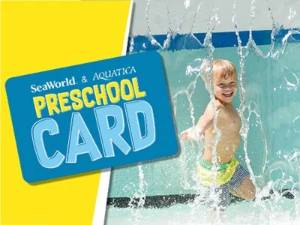 Free SeaWorld Preschool pass -FL only