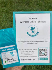 FREE Wags Wipes & Bags Dog Waste Bag Sample