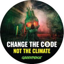 FREE Greenpeace USA Sticker