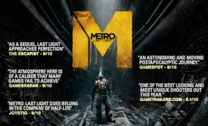 FREE Metro: Last Light Complete Edition Computer Game Download