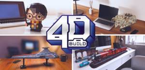 FREE Spin Master – 4D BUILD Party Pack