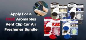 FREE Aromables Vent Clip Car Air Freshener Bundle