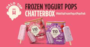 FREE Halo Top Frozen Yogurt Pops Chat Pack
