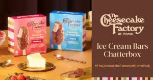FREE The Cheesecake Factory at Home Ice Cream Bars Chat Pack