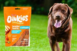 FREE Hartz Oinkies Chickentastic Tender Twirls + Collagen Dog Chews