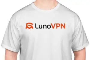 FREE LunoVPN T-shirt or Water Bottle